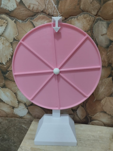 Ruleta Multipropuesta Ideal Educación/sorteos Rosa Y Blanca