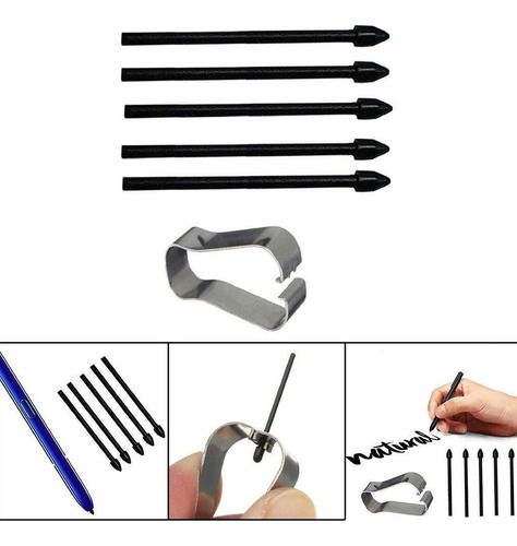 2 X 5 Pontas De Caneta S De Reposição Com Pontas Co Stylus