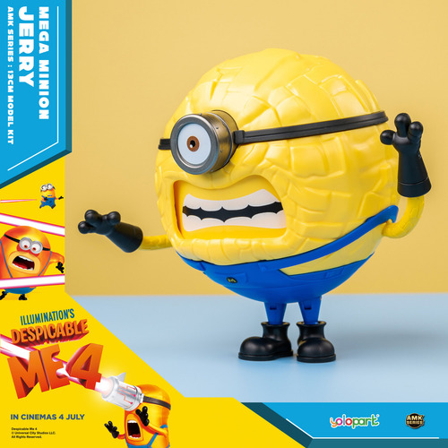 Despicable Me4- Mega Minions Jerry Figuras De Acción Juguete