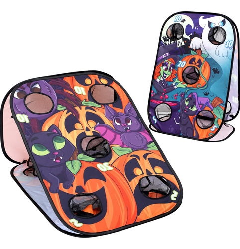 Joyin Tablero De Juego De Halloween Con Bolsa De Puf, Sumini