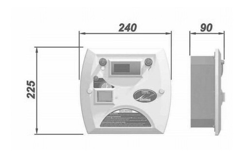 Gerador Vapor Sodramar 12 Kw 220v Bif. Com Quadro Digital