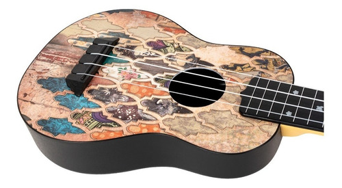 Flight Tus40 Granada Ukulele Soprano Con Funda Color Diseño