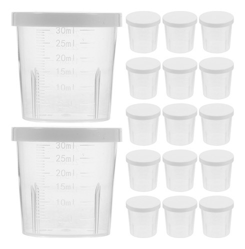 Vasos Medidores Graduados De 30 Ml Para Salsa Bento, Escala