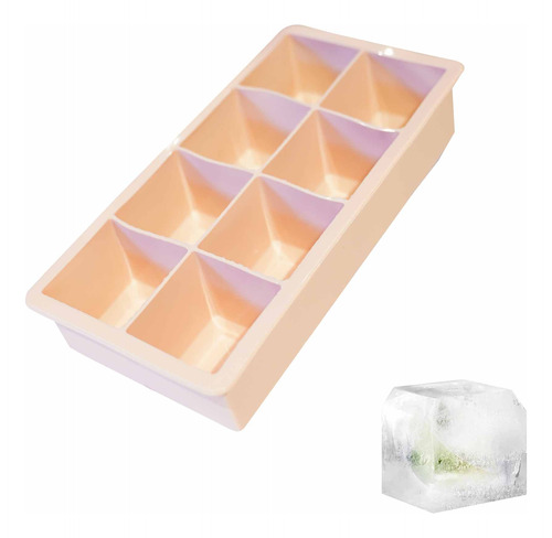Cubetera De Silicona Xl Ionify Para 8 Cubos De Hielo