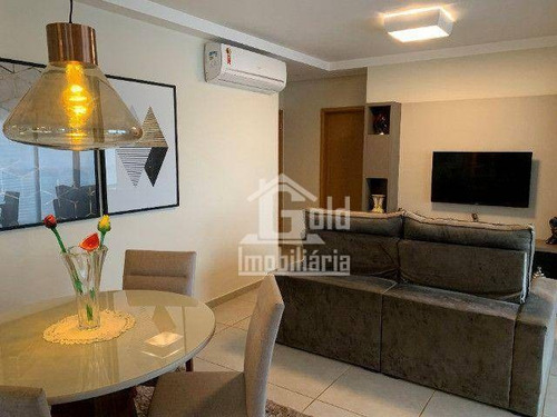 Imagem 1 de 15 de Apartamento Com 3 Dormitórios À Venda, 108 M² Por R$ 720.000 - Jardim Botânico - Ribeirão Preto/sp - Ap4595