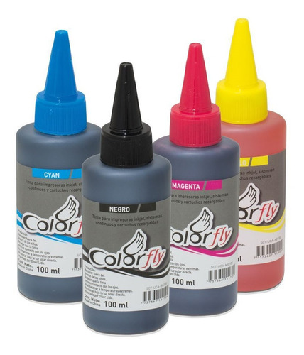 Pack De Tintas Para Epson 400ml Compatible Disershop