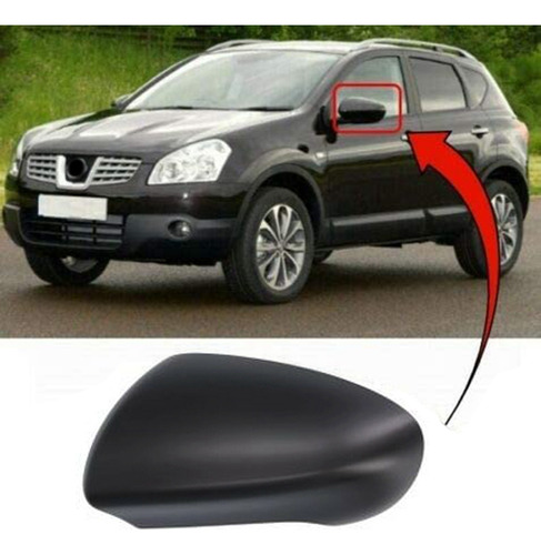 Cubierta De Espejo Retrovisor Izquierdo Para Nissan Qashqai