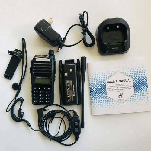 Baofeng Uv-82 8 Watts High Power 2-way Radio Dual Band Uhf V