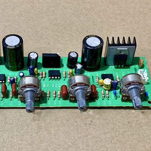Placa De Control De Preamplificador Ne4558 Módulo De Placa