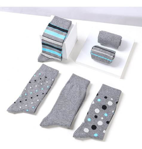 Paquete De 6 Calcetines De Vestir Clásicos Para Hombre