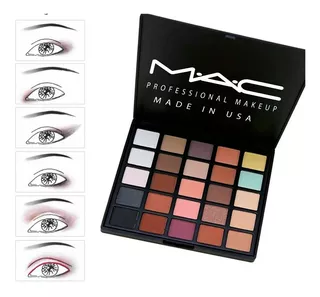 Paleta De Sombras Mac Incluye Bolsa