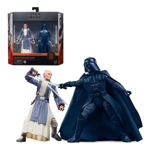 Star Wars The Black Series Obi-wan Kenobi And Darth Vader