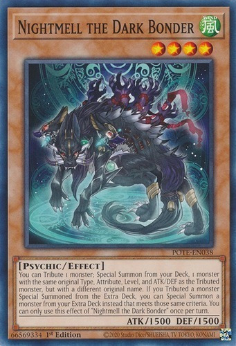 Nightmell The Dark Bonder (pote-en038) Yu-gi-oh!