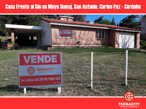 Venta Casa En Carlos Paz - Mayu Sumaj - Frente Al Río 