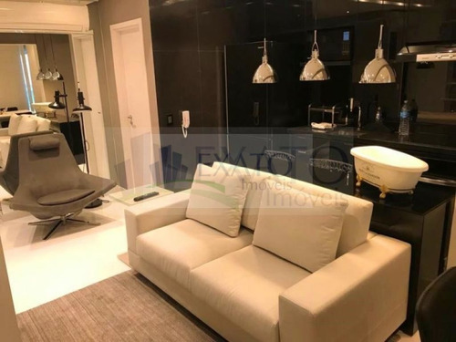 Imagem 4 de 15 de Campo Belo, Próximo Ao Aeroporto, 1 Suite, Totalmente Mobiliado Muito Bom Gosto, Lazer Completo - Em42864