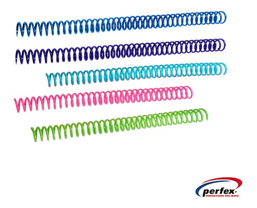 Imagen 4 de 7 de Perfex Arillo Espiral Multicolor Gecoline Paso 3:1