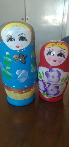 Muñeca O Mamuskas ( Muñeca Madera )