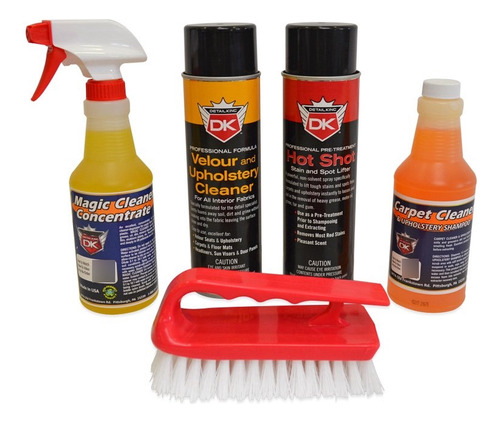 Detail King Kit Quitamancha Para Alfombra Tapiceria Cuidado