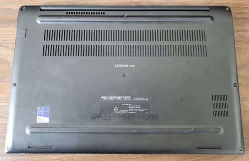 Laptop Dell Latitude 7480 Touchs 256m.2 ,8ram Negro (Usado)
