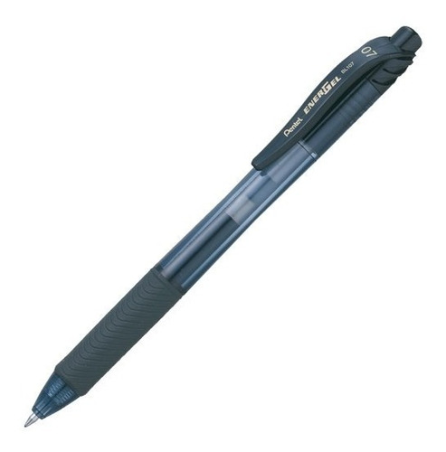 Boligrafo Pentel Energel Bl07 Color Negro De Punto Fino 0.7