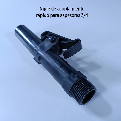 Niple De Acoplamiento Rápido Para Aspesores 3/4 Senninger
