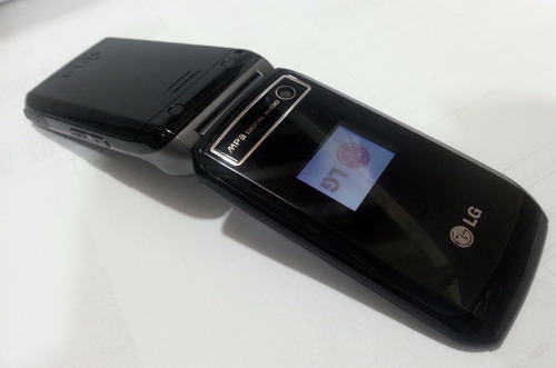 Celular LG Kp 215 D Chip Fliper Pequeno Visor Externo Lindo