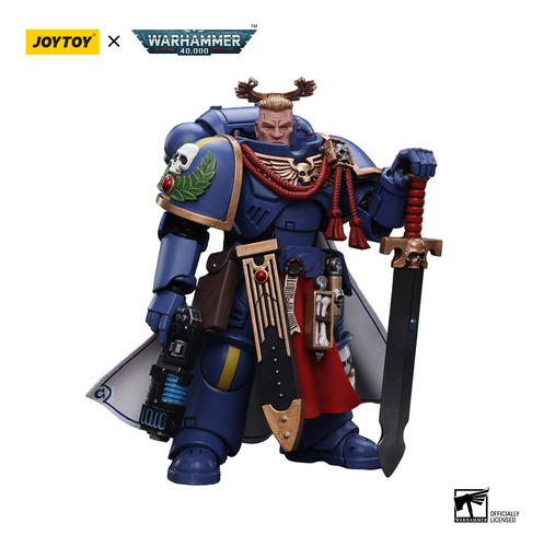 Figura Warhammer 40k Joytoy Primaris Captain Ultramarine