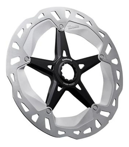 Disco Rotor Shimano Rt-mt800 160mm Estriado Interno C Lock Cor Prateado