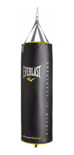 Bolsa De Boxeo Everlast Powercore C/cadena 1 Metro - 100 Lbs