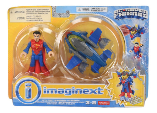 Fisher-price Imaginext Dc Super Friends Battle Superman
