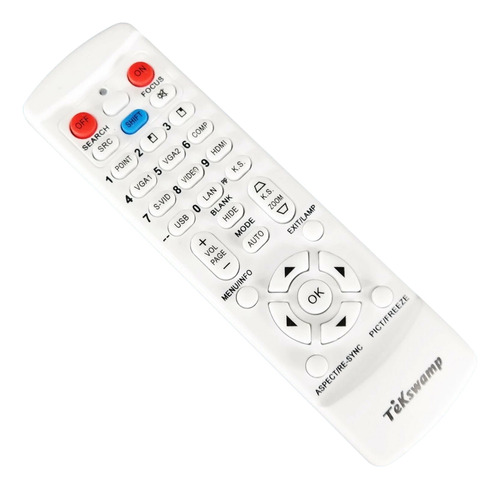 Control Remoto Para Proyector Viewsonic Pro8600 Pro8500/8520 Blanco