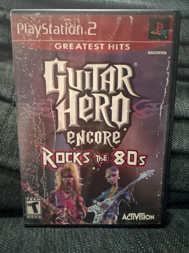 Guitar Hero Encore Rocks The 80s Greatest Hits Playstation 2