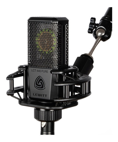 Imagen 2 de 3 de Micrófono Lewitt LCT 440 PURE condensador cardioide negro