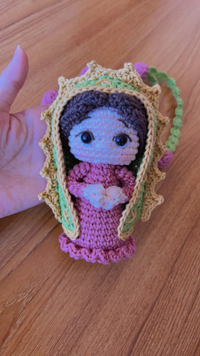 2 Rosarios De La Virgen De Guadalupe Tejido A Crochet