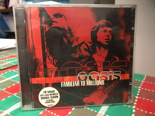 Oasis Familiar To Millions Cd Doble Usa (beady Eye, Gallag 