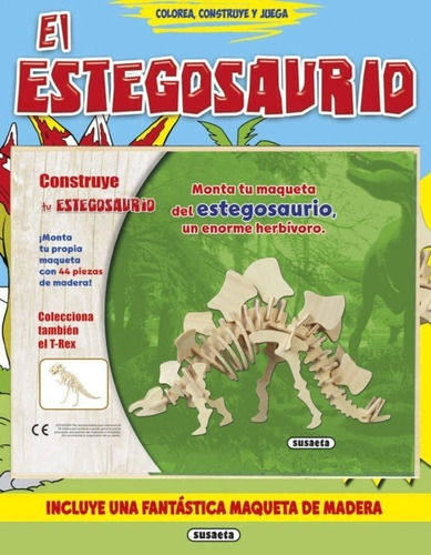 El Estegosaurio / Colorea, Construye Y Juega