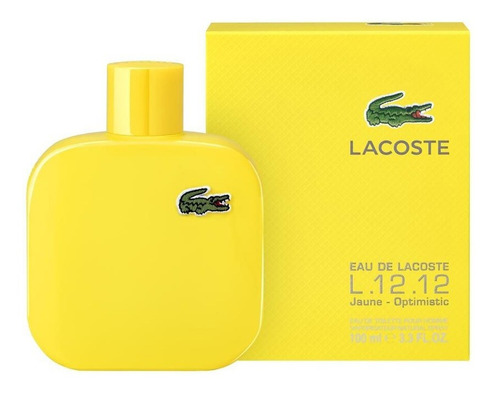 Perfume Lacoste Jaune Optimistic Edt 100ml