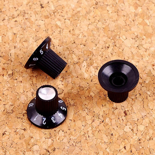 5 X 3x Perillas De Guitarra Velocidad Volumen Tono Amp
