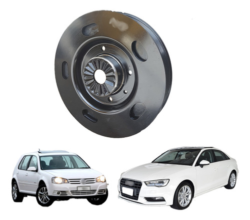 Polia Virabrequim Audi A1 A3 A4 A5 Q3 Q5 S3 1.8 2.0 16v Tfsi