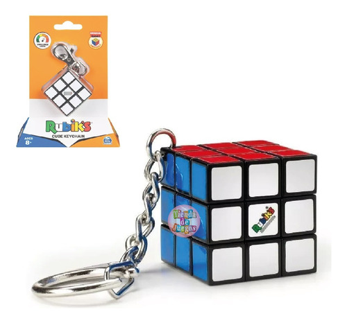 Cubo Rubiks 3x3 Llavero Cubo Magico Spin Master Original C