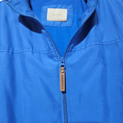 Campera Cardon Azul Francia - Talle G - Forrada (Usado)
