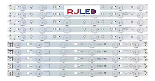 Kit 10 Barras De Leds Un40fh5003g Un40fh5003 Original Novo
