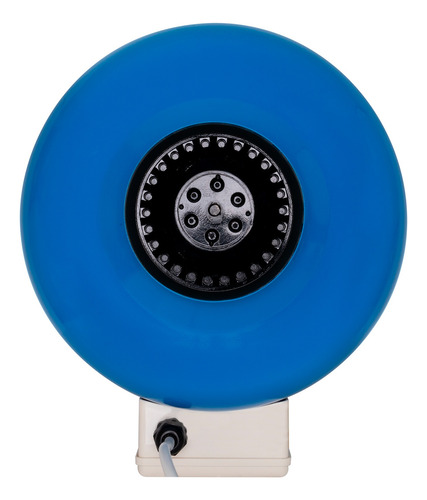 Estevez Extractor De Aire Centrífugo Metálico Azul 4pulgadas
