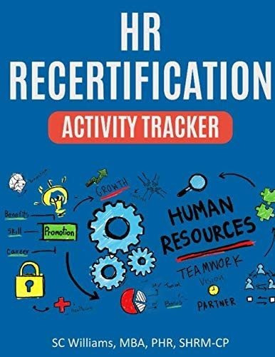 Libro: En Ingles Hr Recertification Activity Tracker For Hr