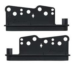 Moldura Painel 2 Din Dvd Etios Corolla 03/08 Sw4 Hilux 05/11