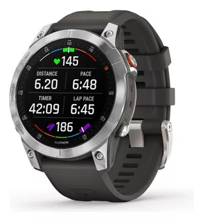 Smartwatch Garmin Relógio Epix Gen 2 Slate Steel Cinza
