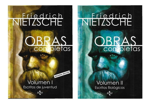 Libro Obra Completa Nietzsche Vol 1 Y 2 Oferta 