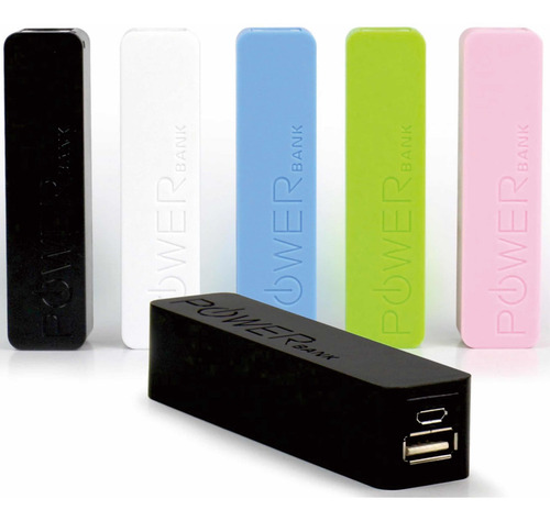 Cargador Portatiles Power Bank 2600mah Mini Usb 2.0