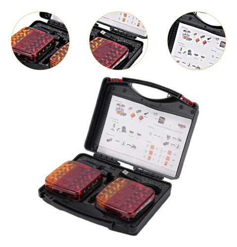Luces Traseras Led Para Remolque, Luces Laterales, Luz