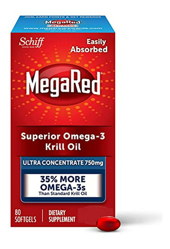 Suplemento De Aceite De Krill Omega-3 De 750 Mg, Cápsulas Bl